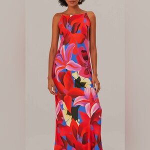 Farm Rio Watercolor Maxi Dress